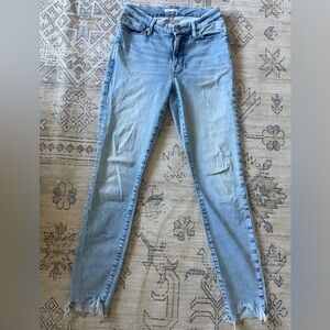 Good American Good Legs High-Rise Skinny Stretch Jeans in Indigo